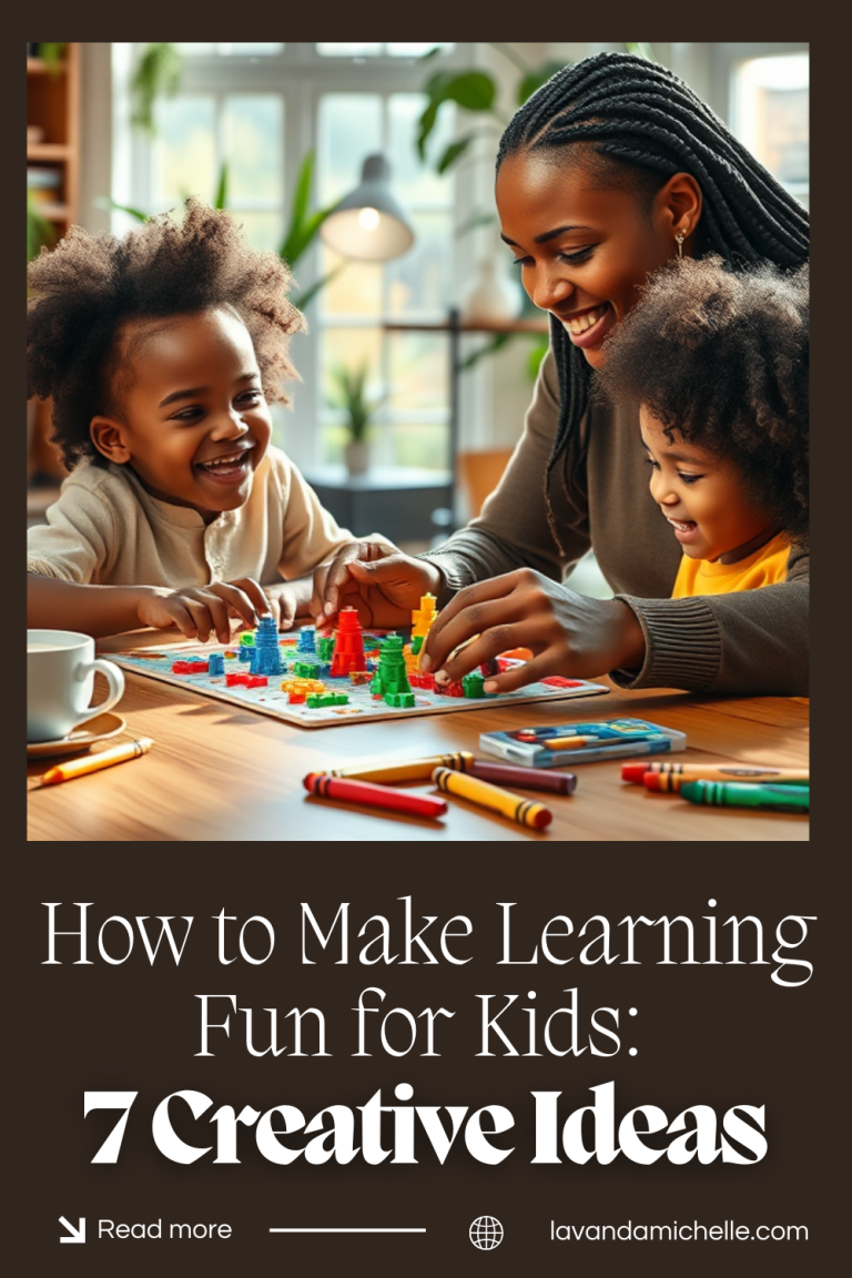 How to Make Learning Fun for Kids: 7 Creative Ideas - LavandaMichelle