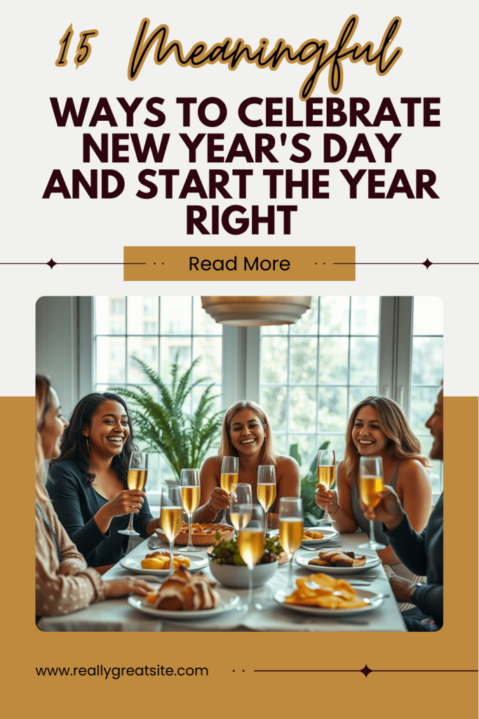 Meaningful New Year's Day celebrations