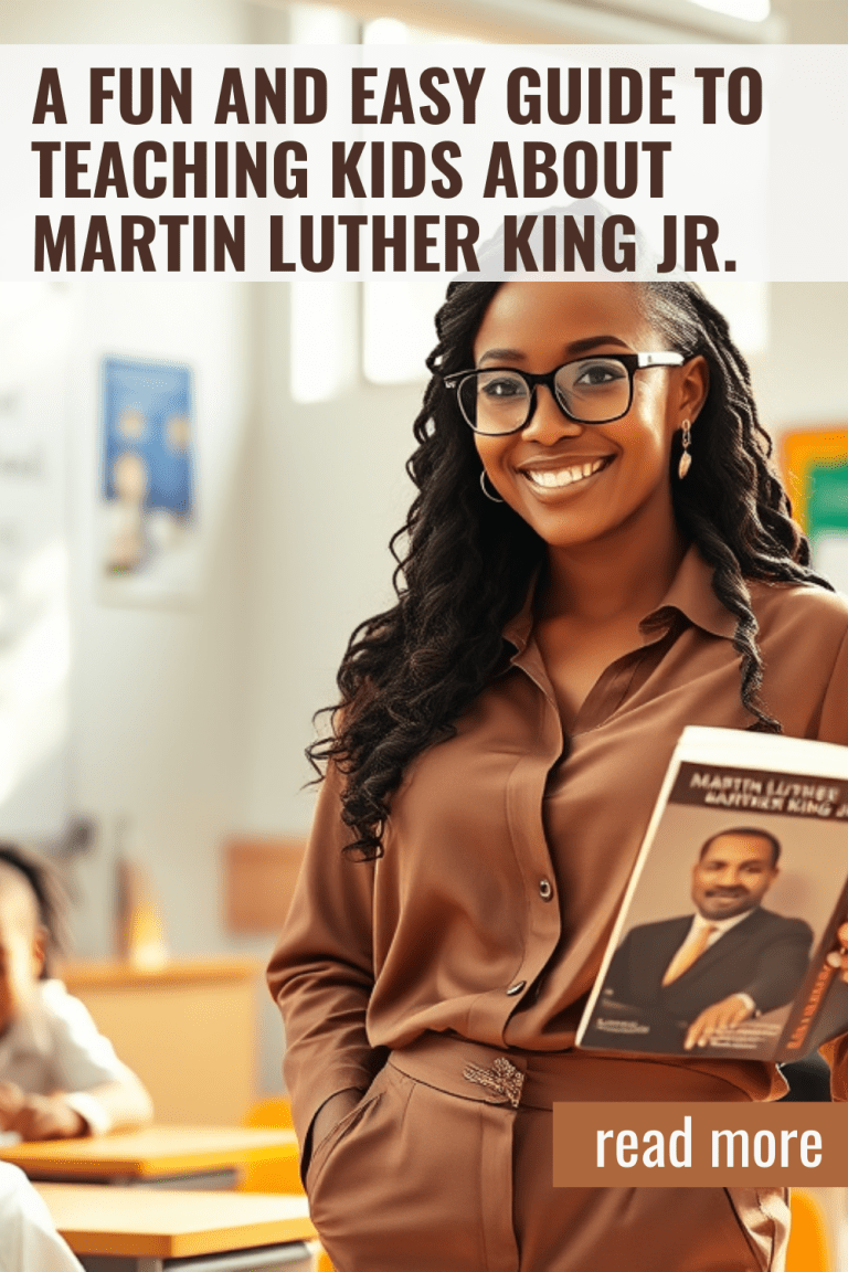 A Fun and Easy Guide to Teaching Kids About Martin Luther King Jr ...