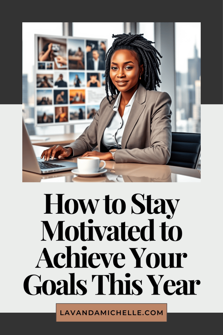 How to Stay Motivated to Achieve Your Goals This Year - LavandaMichelle