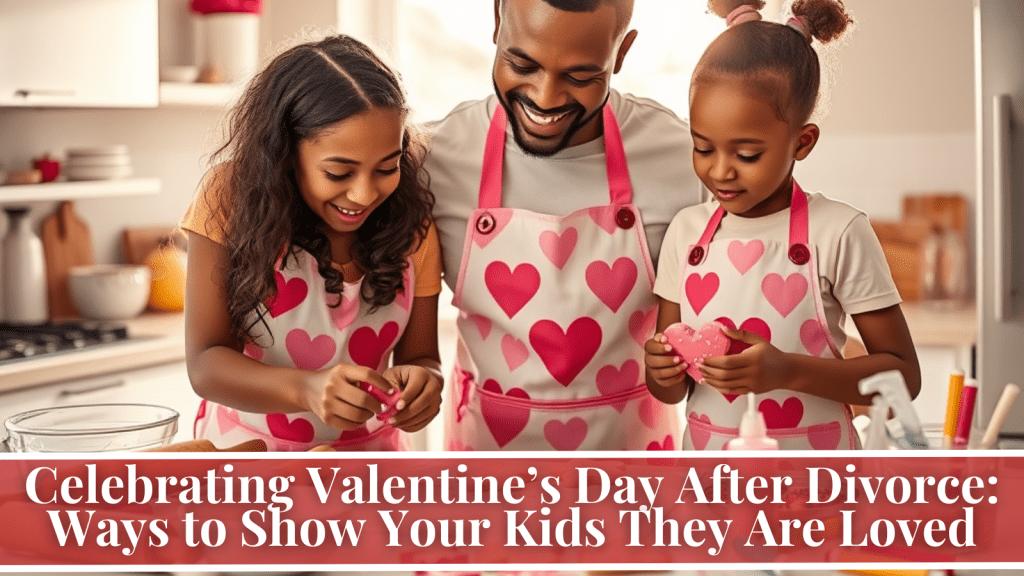 Celebrating Valentine’s Day with kids after divorce