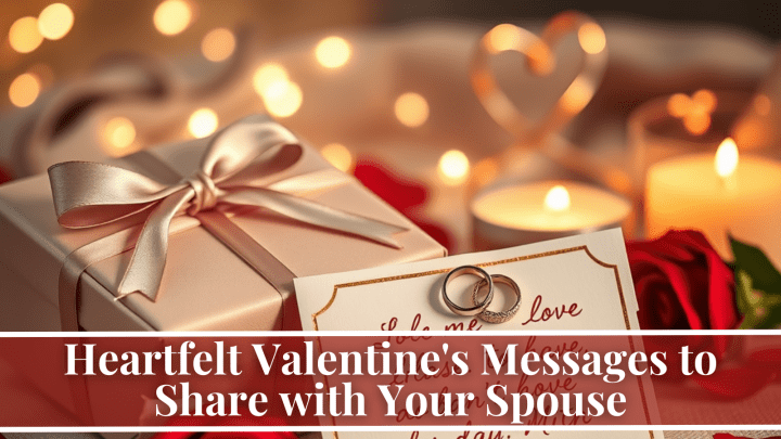 Heartfelt Valentine’s Messages to Share with Your Spouse