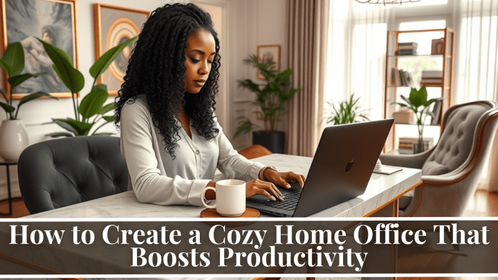 How to Create a Cozy Home Office That Boosts Productivity