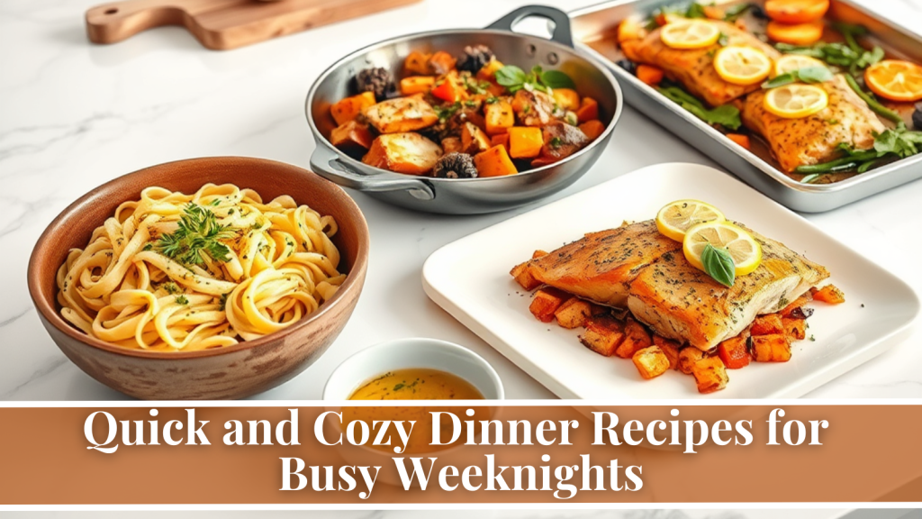 Quick Dinner Recipes for Busy Weeknights