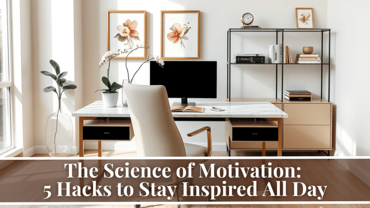 The Science of Motivation: 5 Hacks to Stay Inspired All Day