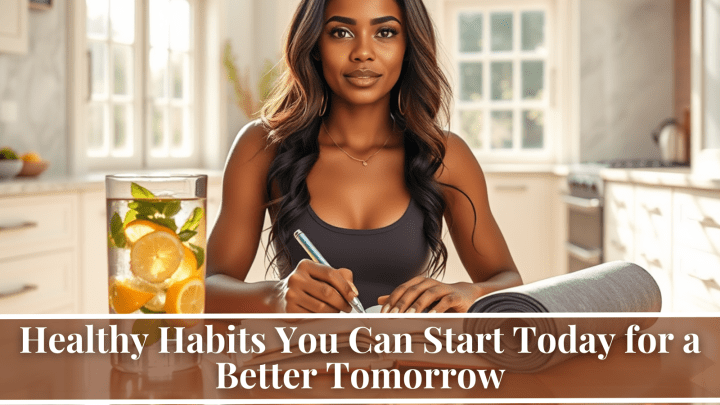 Healthy Habits You Can Start Today for a Better Tomorrow