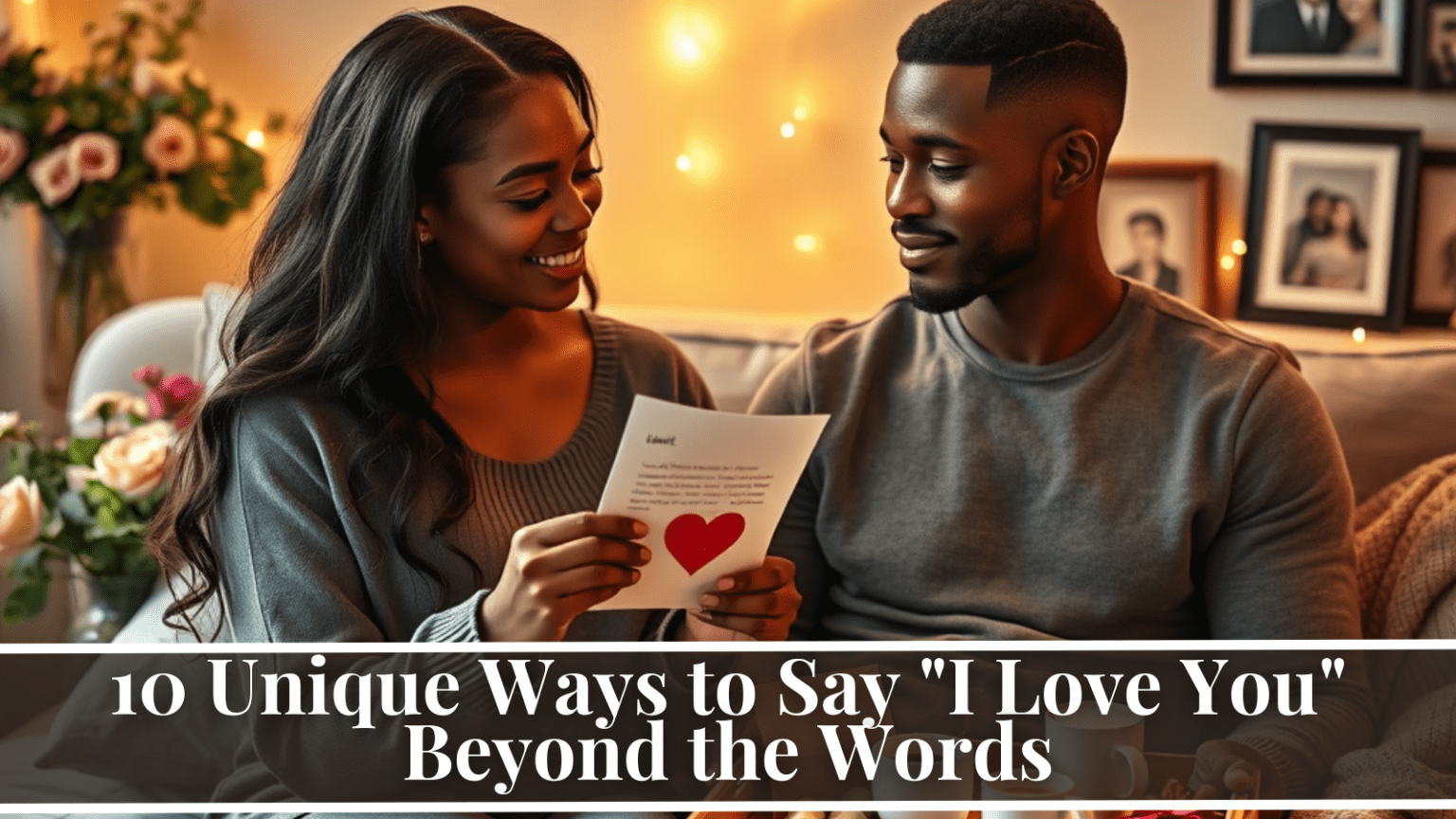 Love Beyond Words Creative Ways To Tell Someone You Care