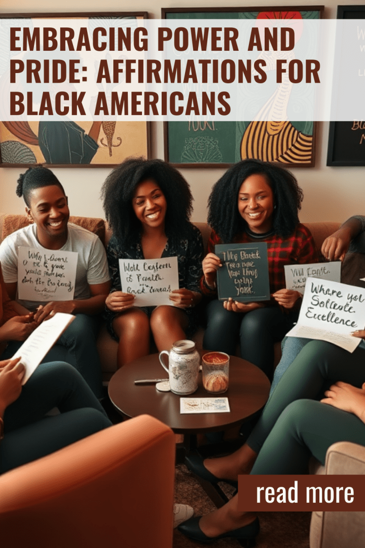 Embracing Power and Pride Affirmations for Black Americans