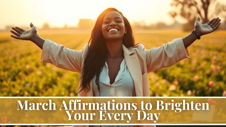 March Affirmations to Brighten Your Every Day