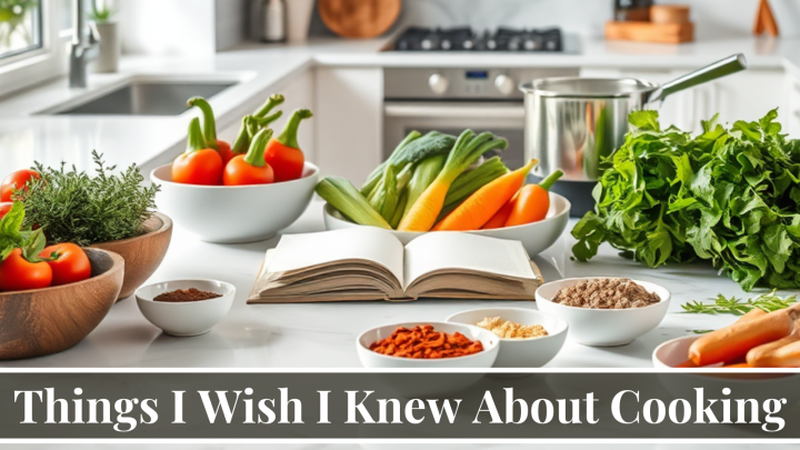 Things I Wish I Knew About Cooking