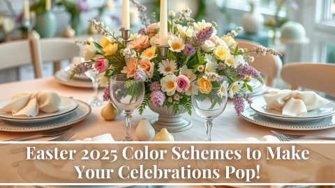 Easter 2025 Color Schemes to Make Your Celebrations Pop! - LavandaMichelle