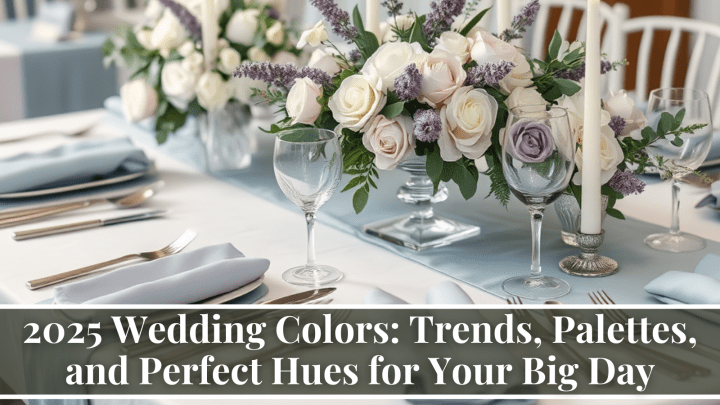 2025 Wedding Colors: Trends, Palettes, and Perfect Hues for Your Big Day