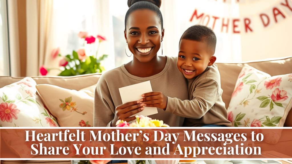 Heartfelt Mother’s Day messages
