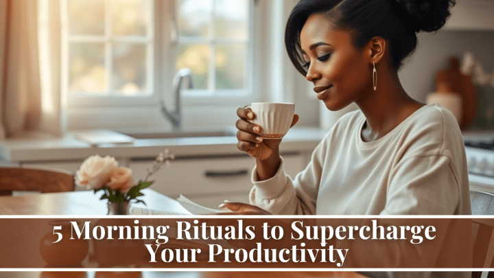 5 Morning Rituals to Supercharge Your Productivity