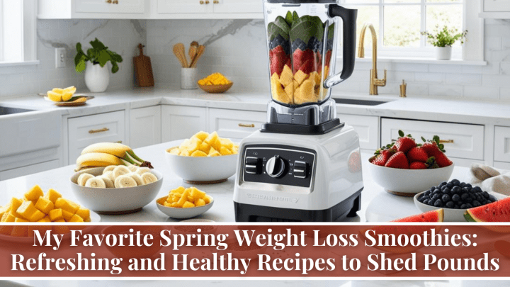 My Favorite Spring Weight Loss Smoothies: Refreshing and Healthy Recipes to Shed Pounds