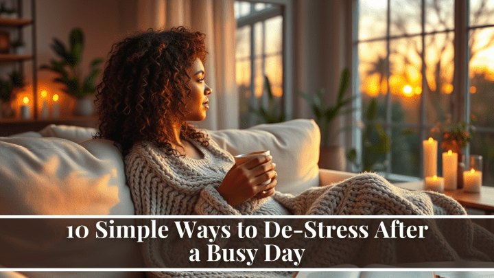10 Simple Ways to De-Stress After a Busy Day