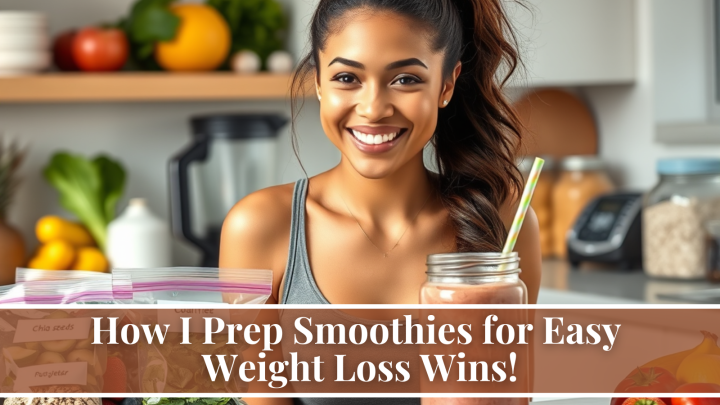 How I Prep Smoothies for Easy Weight Loss Wins!