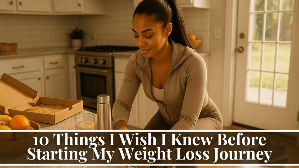 things I wish I knew before starting weight loss