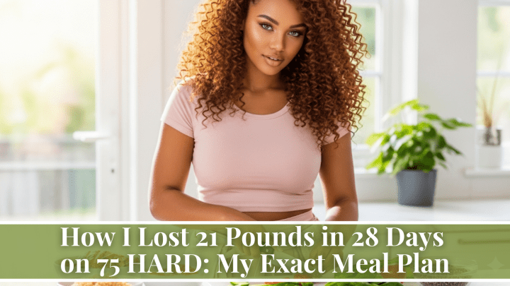 How I Lost 21 Pounds in 28 Days on 75 HARD: My Exact Meal Plan