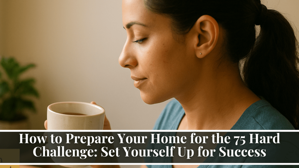 prepare your home for 75 Hard