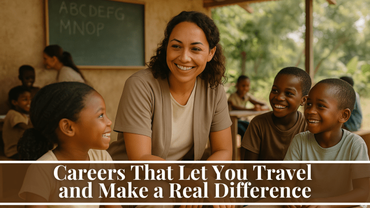 Careers That Let You Travel and Make a Real Difference