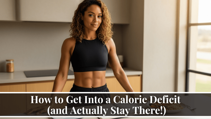 How to Get Into a Calorie Deficit (and Actually Stay There!)