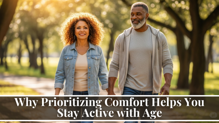 Why Prioritizing Comfort Helps You Stay Active with Age