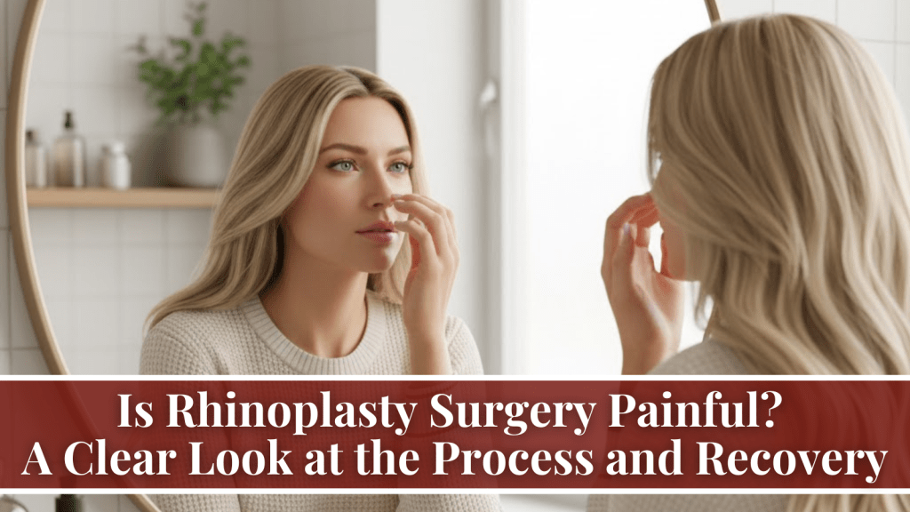 Is rhinoplasty surgery painful