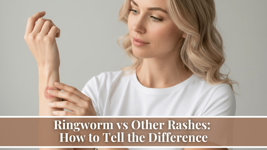 ringworm vs other rashes
