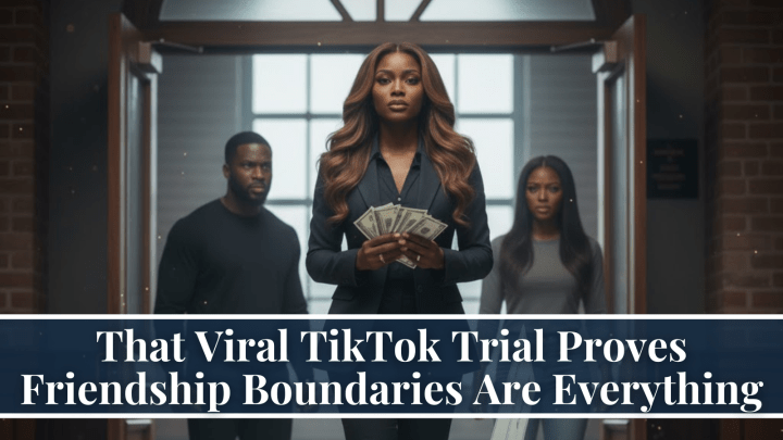 That Viral TikTok Trial Proves Friendship Boundaries Are Everything