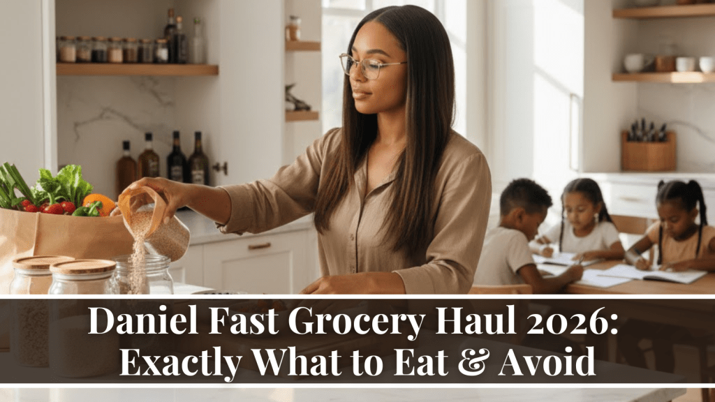 Daniel Fast grocery haul