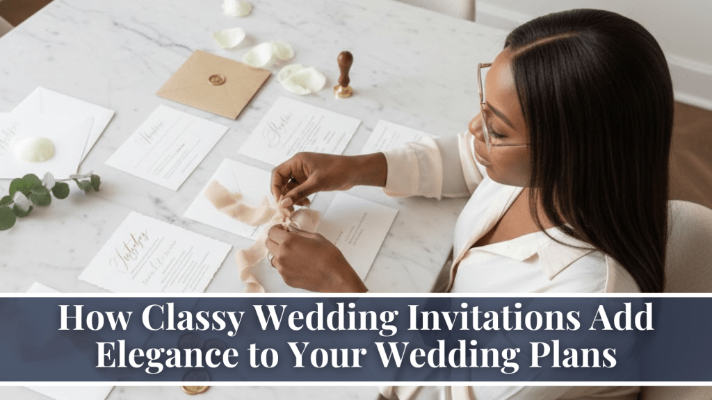 Classy Wedding Invitations