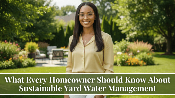 What Every Homeowner Should Know About Sustainable Yard Water Management