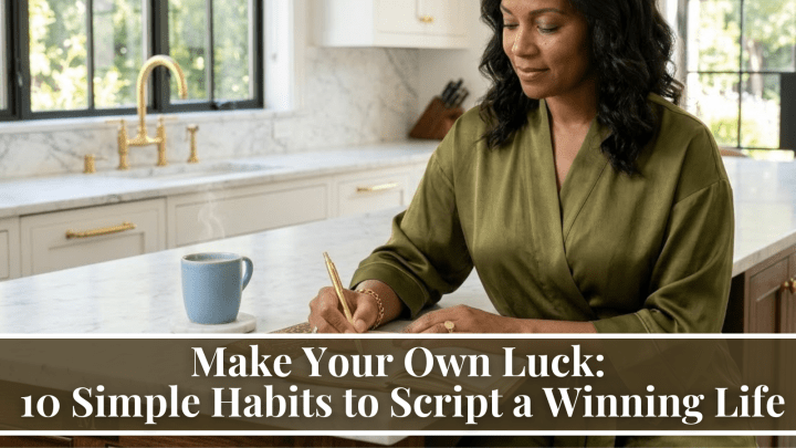 Make Your Own Luck: 10 Simple Habits to Script a Winning Life