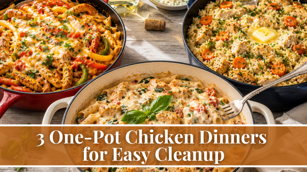 easy one pot chicken meals