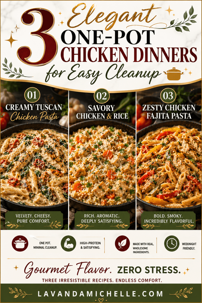 easy one pot chicken meals