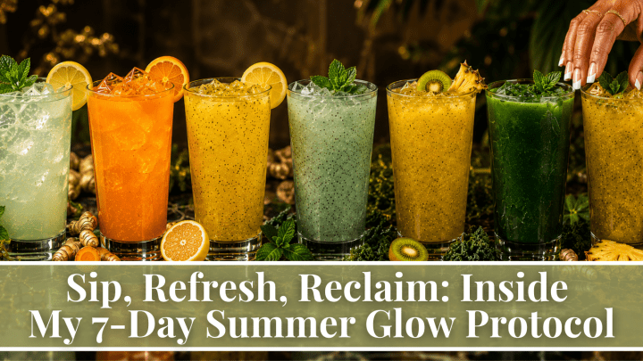 Sip, Refresh, Reclaim: Inside My 7-Day Summer Glow Protocol