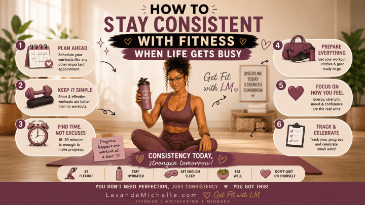 How to Stay Consistent With Fitness When Life Gets Busy