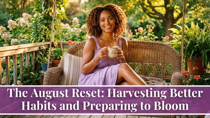 The August Reset: Harvesting Better Habits and Preparing to Bloom