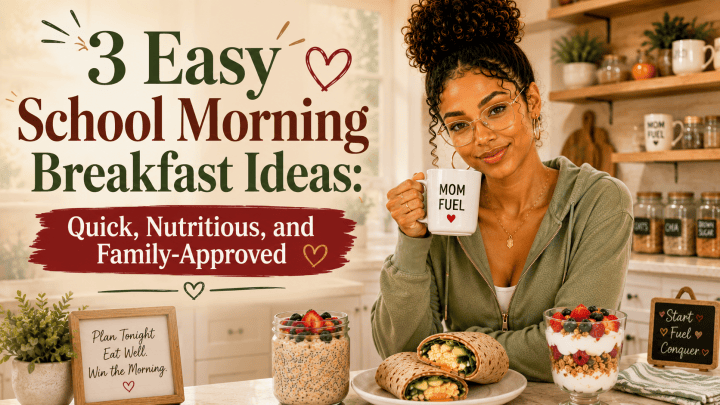 3 Easy School Morning Breakfast Ideas: Quick, Nutritious, and Family-Approved
