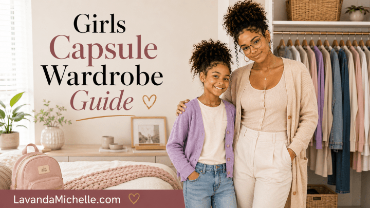 Girls Capsule Wardrobe Guide: A Few Good Pieces = Endless Outfits